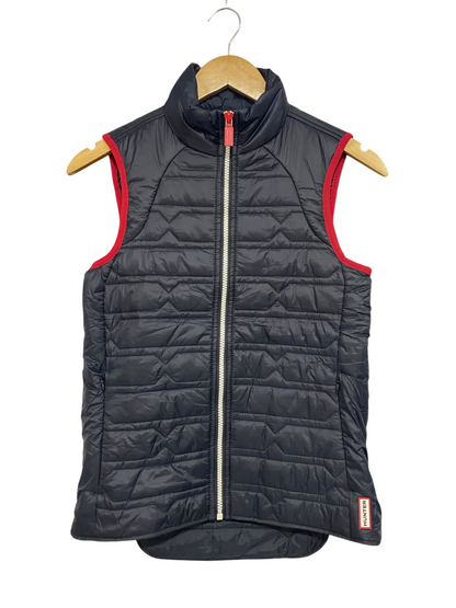 HUNTER |XS| BUST 16| A45| BLACK AND RED QUILTED TECHNICAL UTILITY VEST