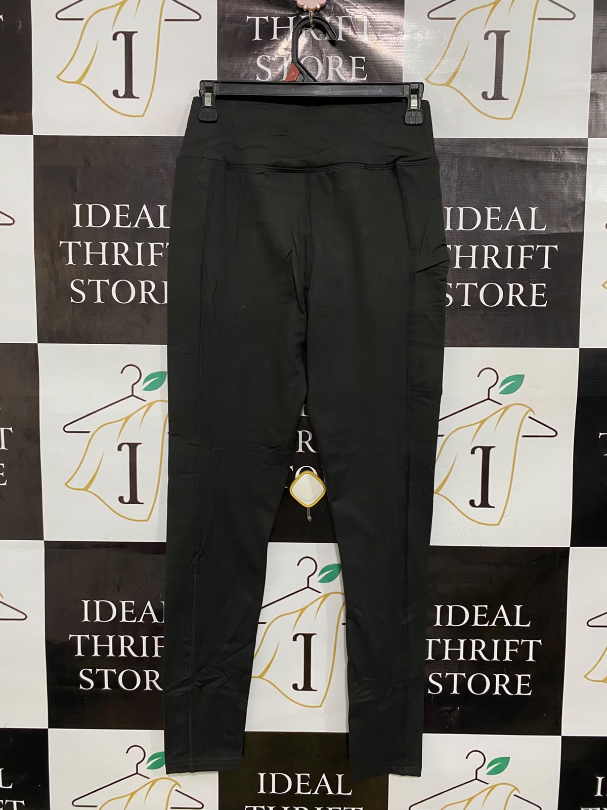 CRANE |S| WAIST 26| A45| BLACK ATHLETIC POCKET TECHNICAL UTILITY LEGGINGS