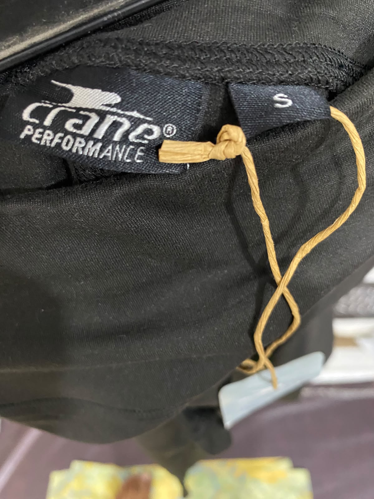 CRANE |S| WAIST 26| A45| BLACK ATHLETIC POCKET TECHNICAL UTILITY LEGGINGS