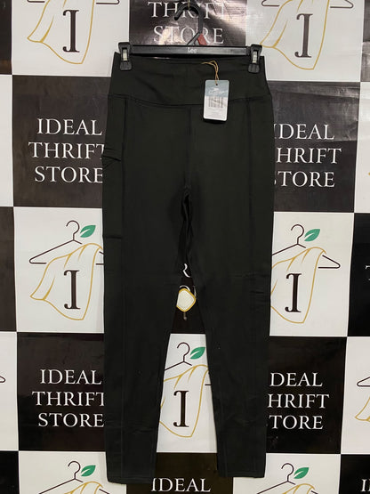 CRANE |S| WAIST 26| A45| BLACK ATHLETIC POCKET TECHNICAL UTILITY LEGGINGS