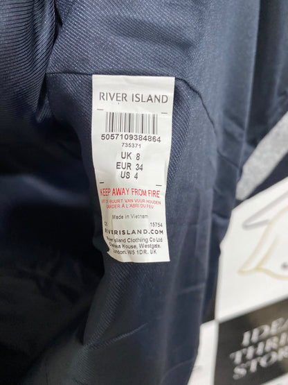 RIVER ISLAND |S| BUST 19| A45| COLORBLOCK TECHNICAL UTILITY STATEMENT COAT