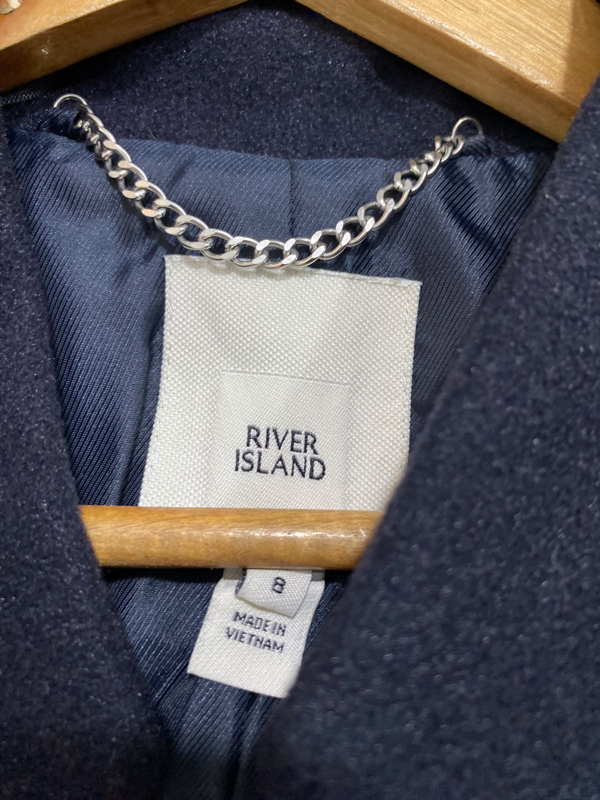 RIVER ISLAND |S| BUST 19| A45| COLORBLOCK TECHNICAL UTILITY STATEMENT COAT