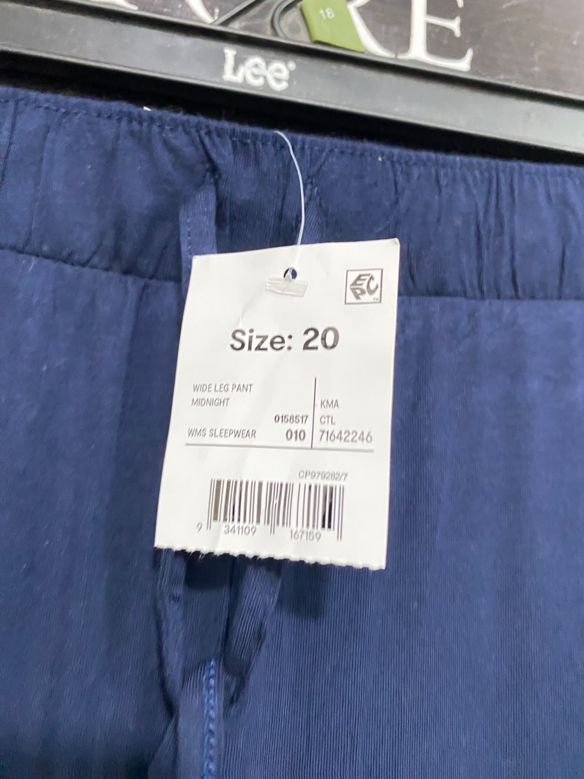 ANKO |XXL| WAIST 40| A44| NAVY BLUE WIDE-LEG DRAWSTRING TECHNICAL UTILITY TROUSERS