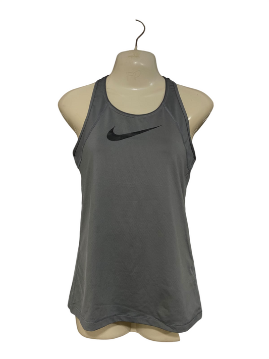 NIKE |XS| BUST 15| A45| GREY SWOOSH TECHNICAL PERFORMANCE UTILITY TANK TOP