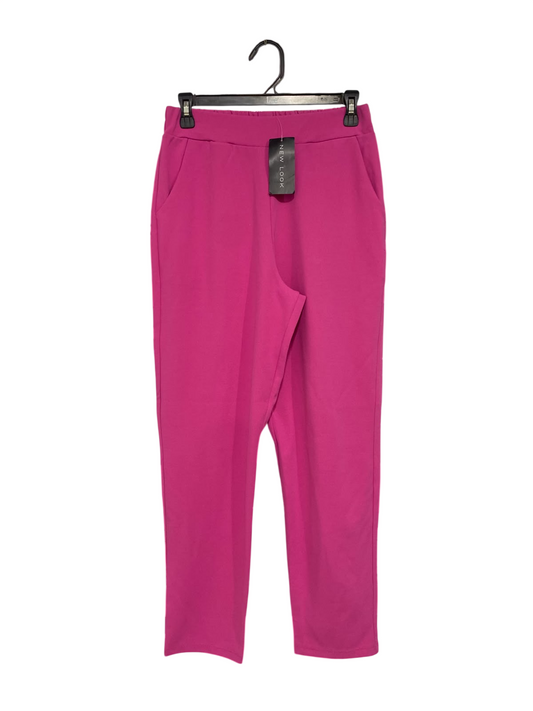 NEW LOOK |M| WAIST 28| A45| BRIGHT PINK TAILORED HIGH-WAISTED TECHNICAL UTILITY TROUSERS