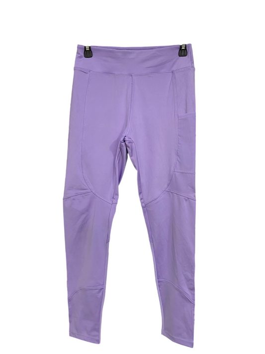 ASOS |S| WAIST 26| A46| LAVENDER SEAM-CONTOURED TECHNICAL UTILITY LEGGINGS