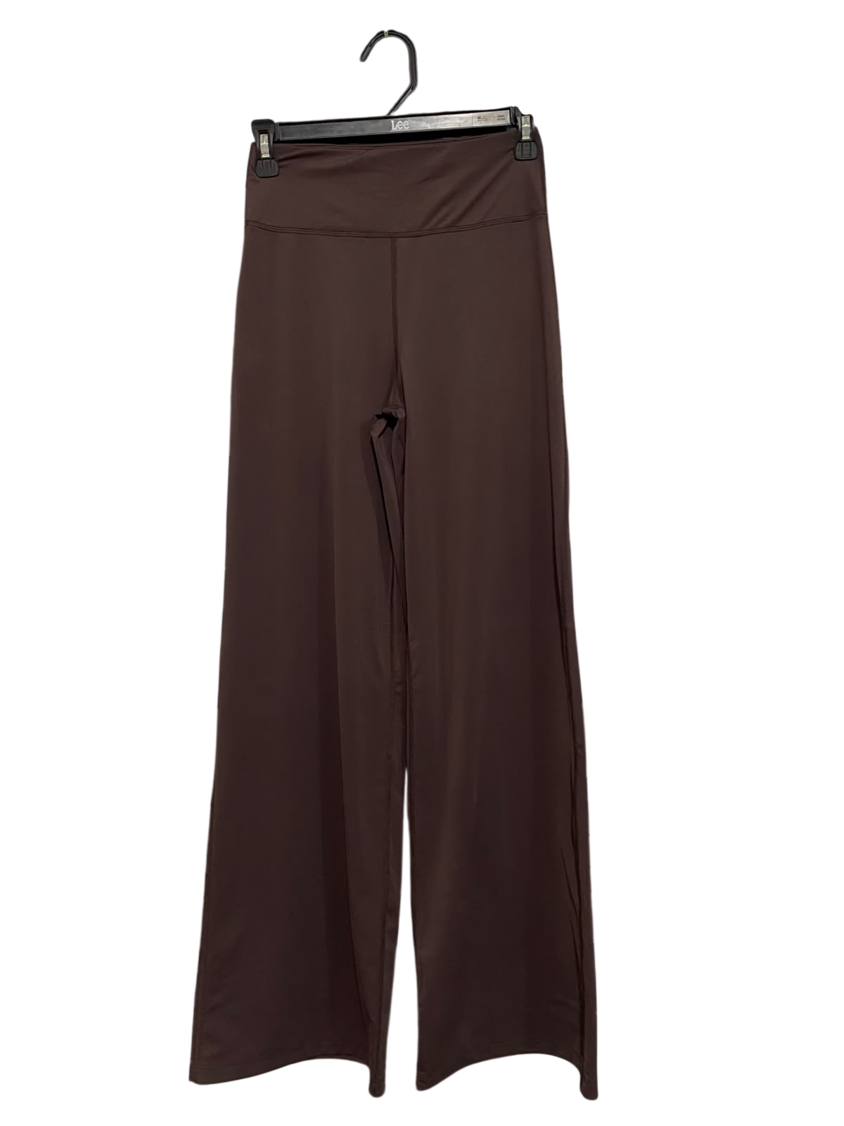 ANKO |XS| WAIST 24| A46| BROWN HIGH-WAIST WIDE-LEG TECHNICAL UTILITY PANTS