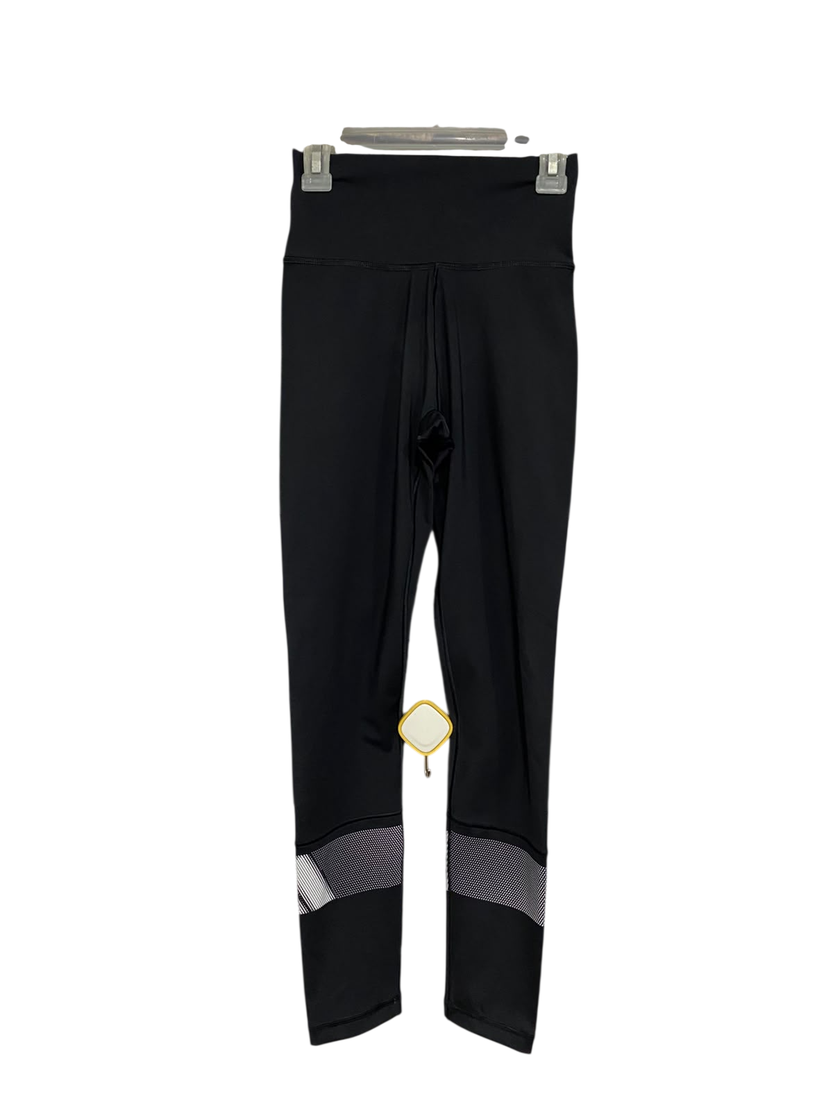 ADIDAS |XS| WAIST 20| A46| BLACK MESH-ACCENT HIGH-WAIST TECHNICAL UTILITY LEGGINGS