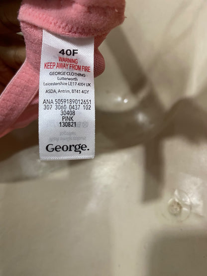 GEORGE |M| BUST 18| A47| PINK LACE TECHNICAL PERFORMANCE UTILITY LINGERIE BRA