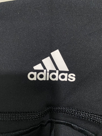 ADIDAS |XS| WAIST 20| A46| BLACK MESH-ACCENT HIGH-WAIST TECHNICAL UTILITY LEGGINGS