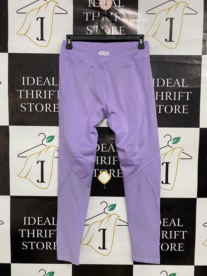 ASOS |S| WAIST 26| A46| LAVENDER SEAM-CONTOURED TECHNICAL UTILITY LEGGINGS