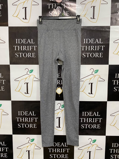 NEW LOOK |S| WAIST 26| A48| GREY HEATHERED TECHNICAL UTILITY LEGGINGS
