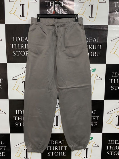 SHEIN |L| WAIST 30| A48| TAUPE "HAPPY CAMP3R" LOGO TECHNICAL UTILITY SWEATPANTS