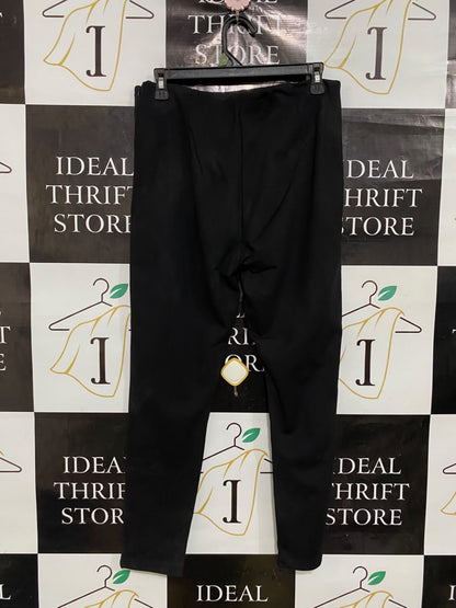 F&F |M| WAIST 30| A48| BLACK SAILOR-BUTTON HIGH-WAIST TECHNICAL UTILITY TROUSERS