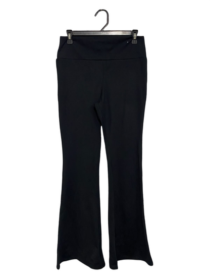 SUPRE |L| WAIST 29| A48| SOLID BLACK FLARED TECHNICAL UTILITY PANTS