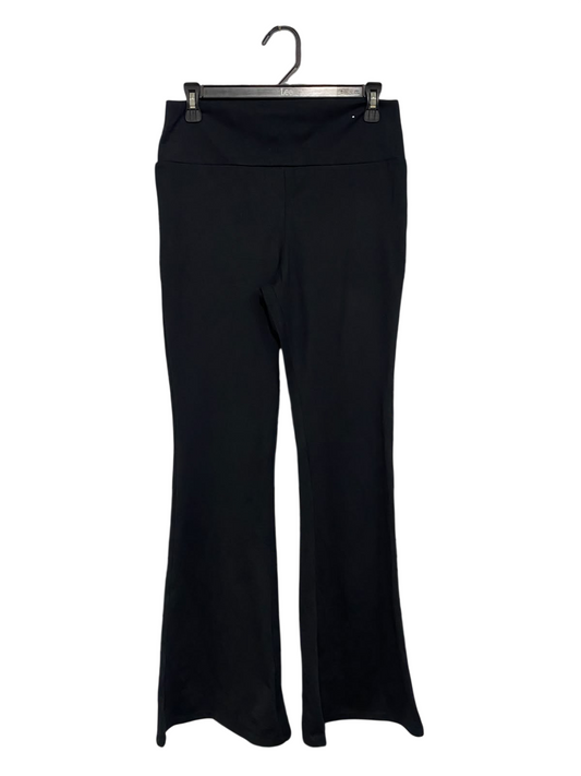 SUPRE |L| WAIST 29| A48| SOLID BLACK FLARED TECHNICAL UTILITY PANTS