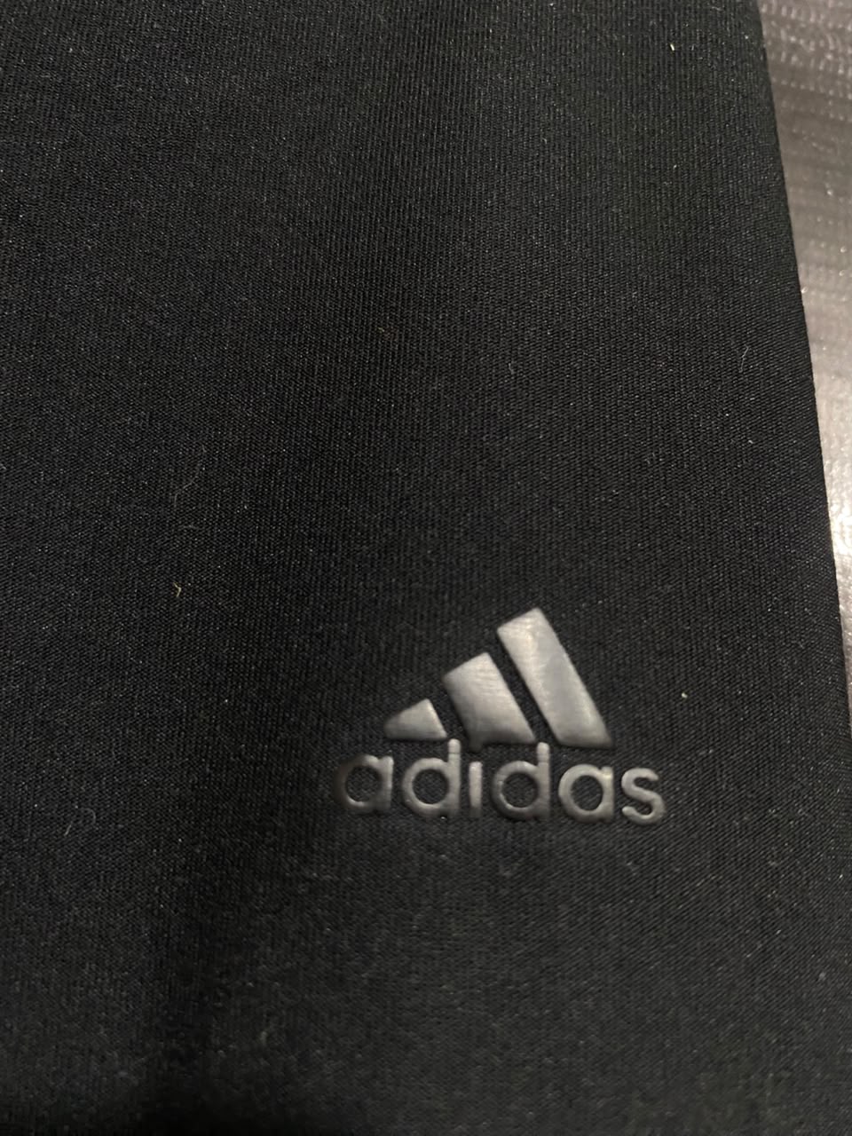 ADIDAS |XS| WAIST 28| A49| SOLID BLACK ADIDAS LOGO TECHNICAL UTILITY FLARED LEGGINGS