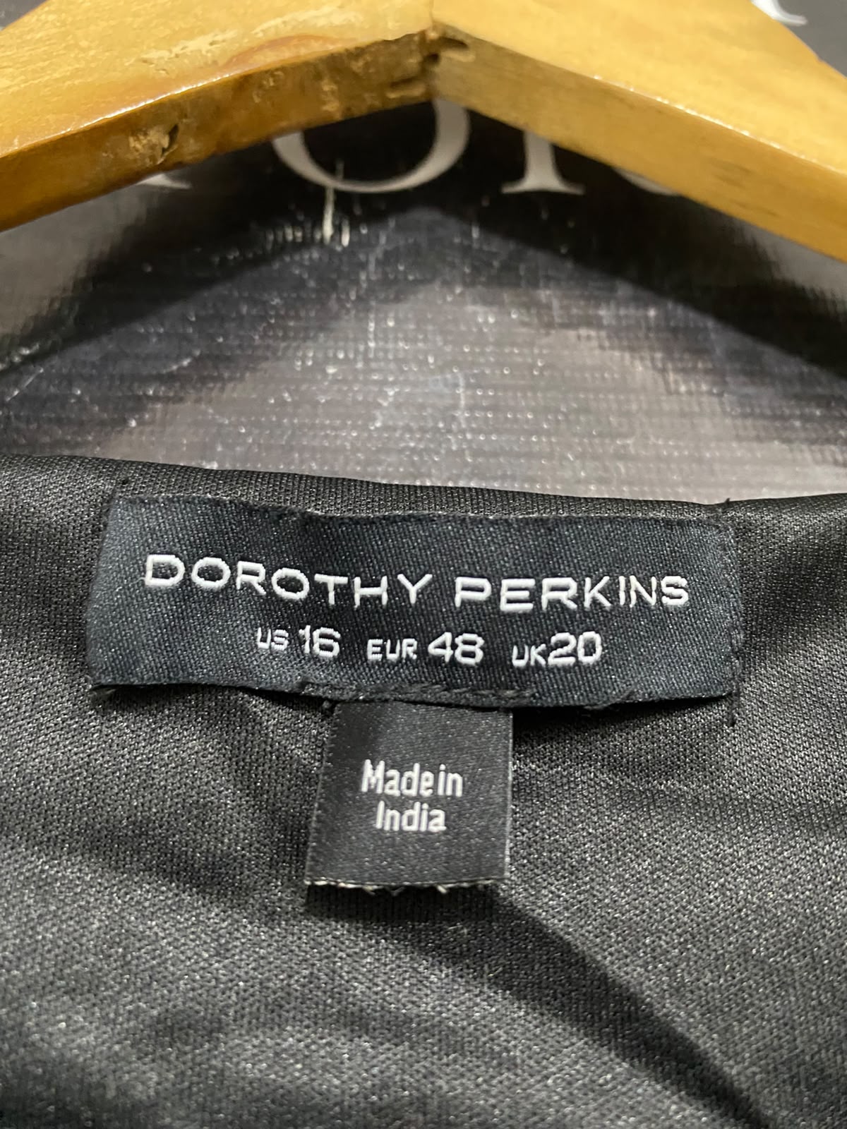 DOROTHY PERKINS |L| BUST 21| A48| DARK GREEN SEQUIN WRAP TECHNICAL UTILITY MIDI DRESS