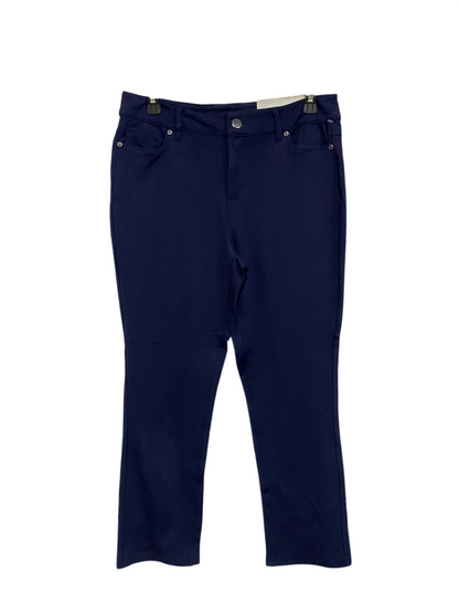 CATO |L| WAIST 31| A50| NAVY BLUE TECHNICAL UTILITY STRETCH TROUSERS