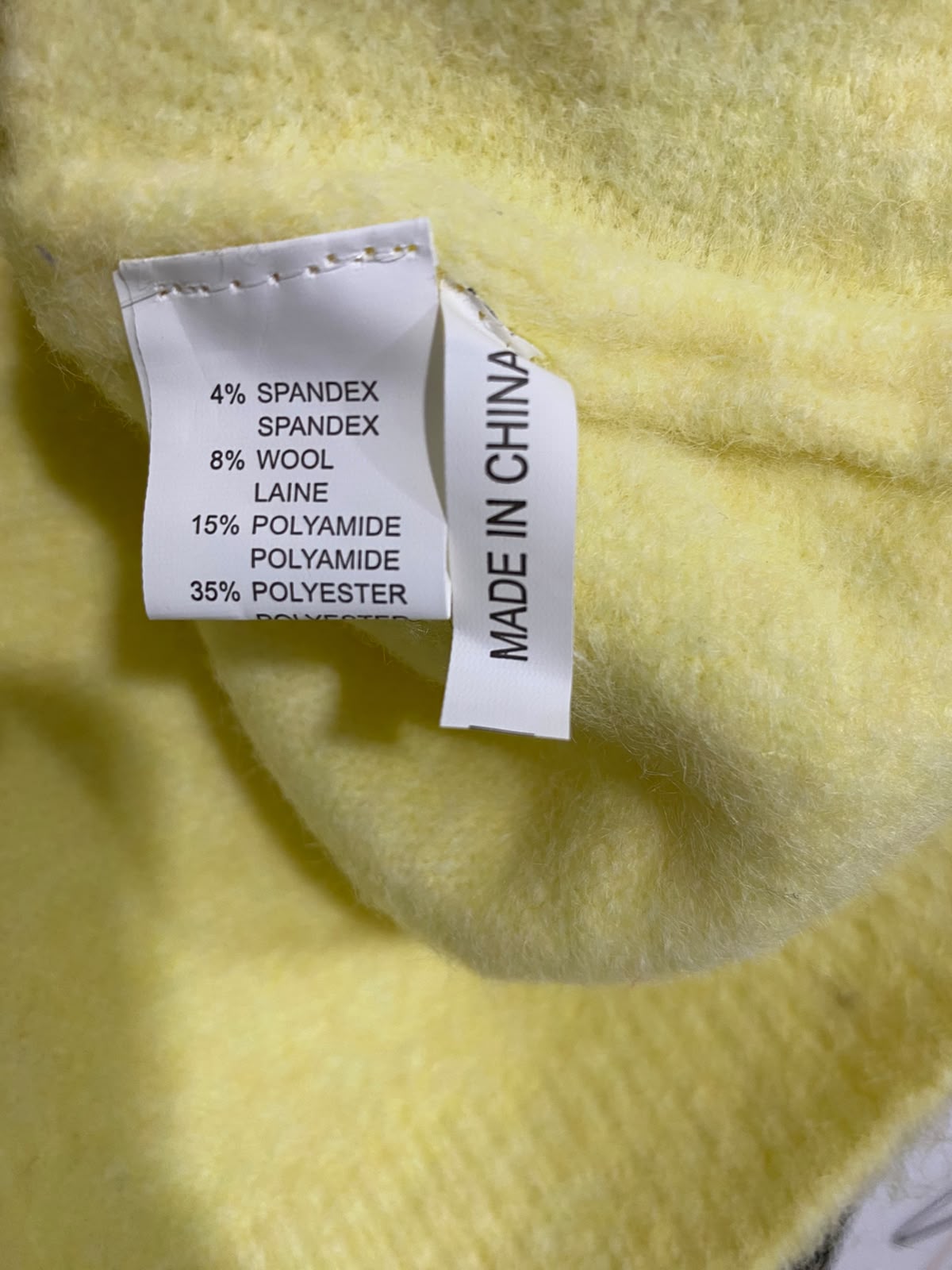 KILKL |M| BUST 21| A51| YELLOW OPEN-FRONT TIE-BACK TECHNICAL UTILITY CARDIGAN
