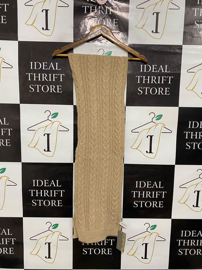 STYLE & CO |A50| CAMEL CABLE-KNIT STYLE & CO TECHNICAL UTILITY SCARF