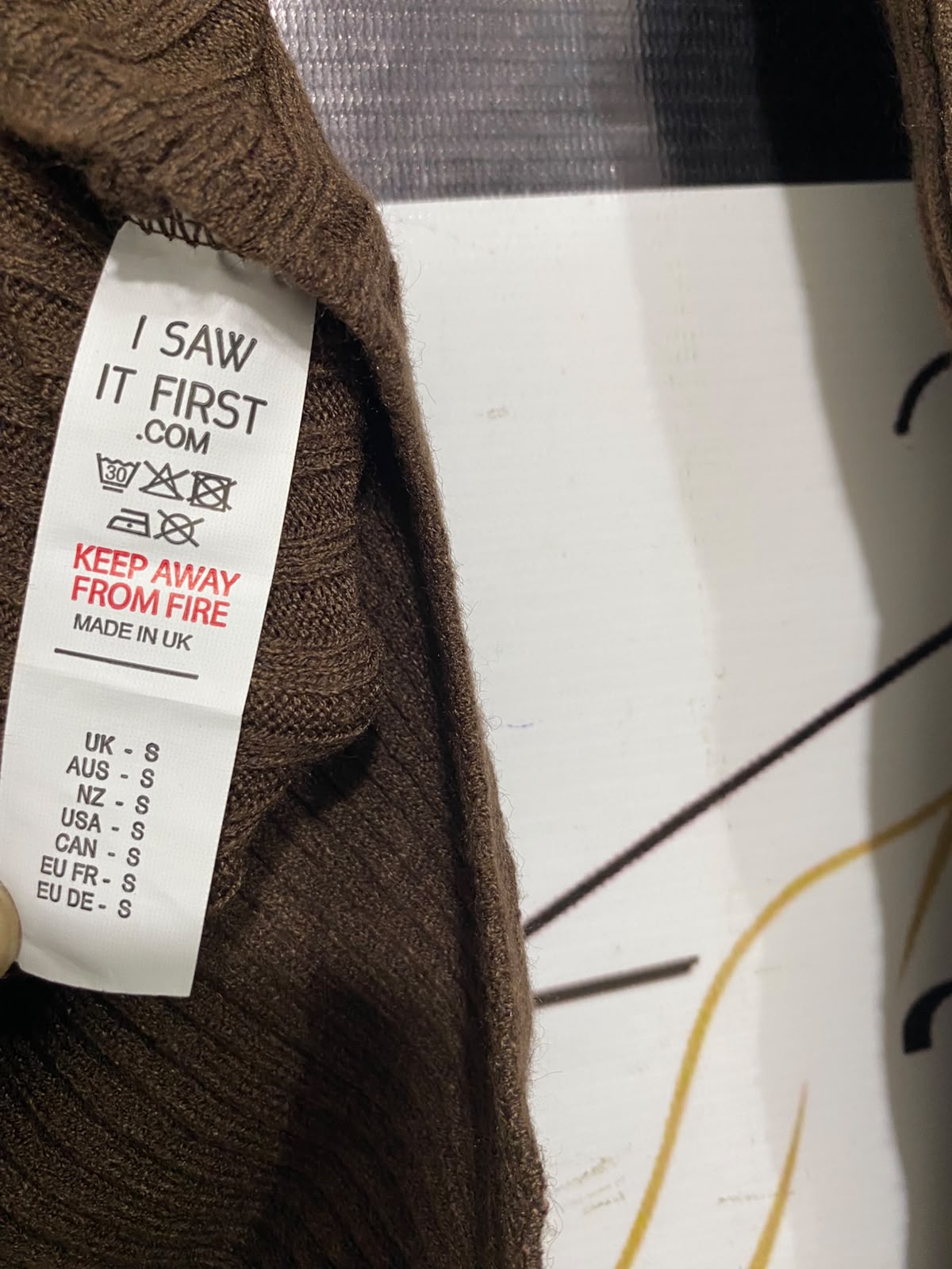 I SAW IT FIRST |XS| BUST 11| A50| DARK BROWN RIBBED HALF-ZIP TECHNICAL UTILITY BODYSUIT