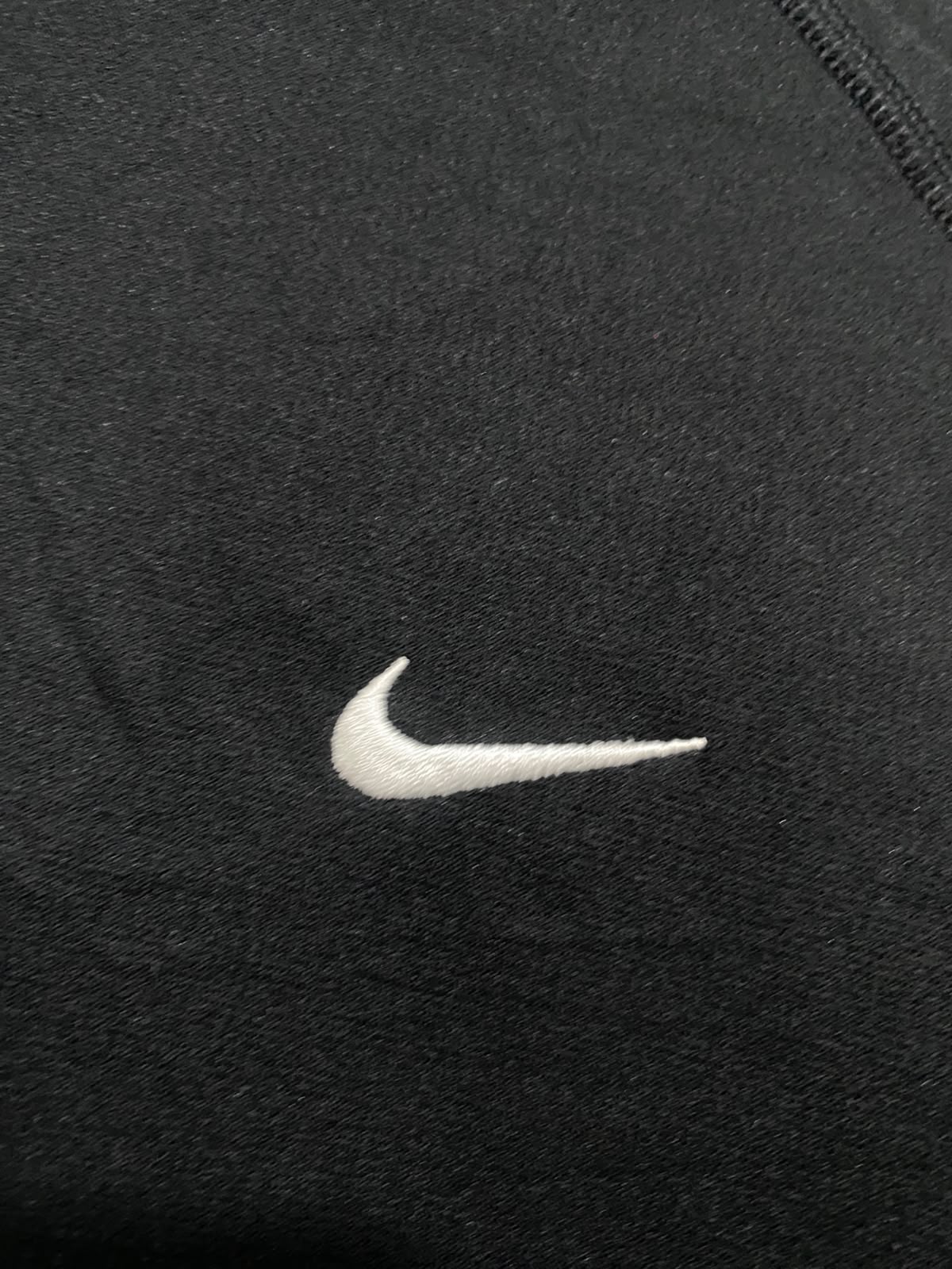 NIKE |L| BUST 22| A51| BLACK NIKE EMBROIDERED HOODED TECHNICAL UTILITY SWEATSHIRT