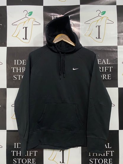 NIKE |L| BUST 22| A51| BLACK NIKE EMBROIDERED HOODED TECHNICAL UTILITY SWEATSHIRT