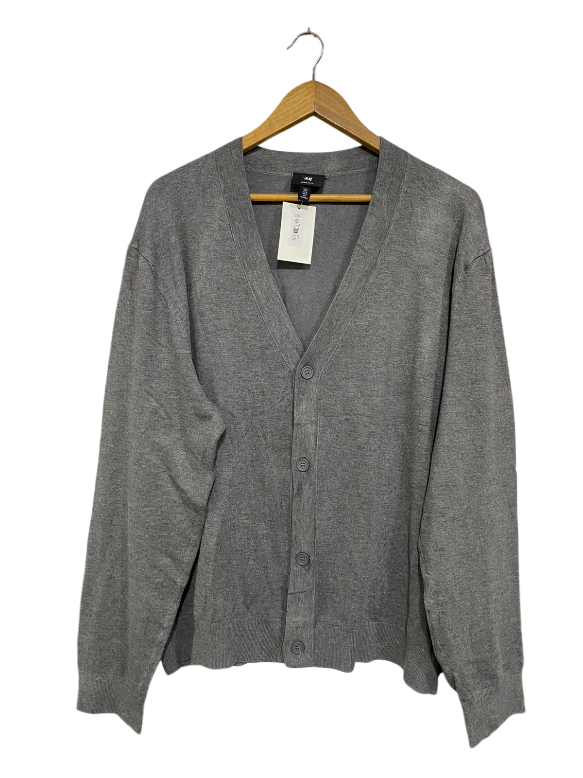 H&M |L| BUST 25| A52| V-NECK BUTTON-UP TECHNICAL UTILITY CARDIGAN