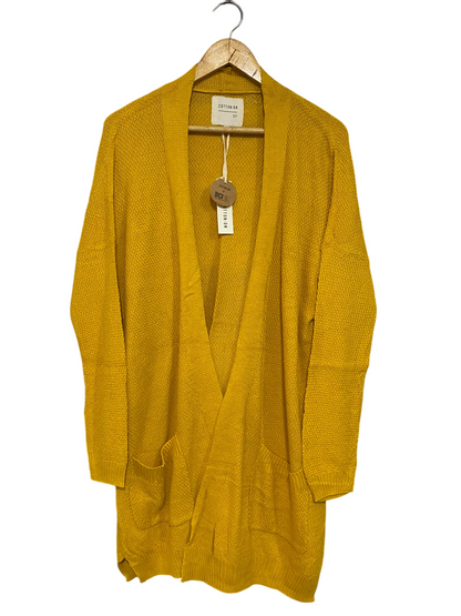 COTTON ON |S| BUST 27| A53| OPEN-FRONT TECHNICAL UTILITY LONG CARDIGAN