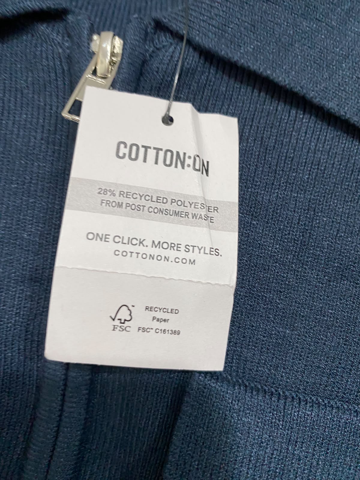 COTTON ON |M| BUST 20| A53| POLO-COLLAR FULL-ZIP TECHNICAL UTILITY JACKET