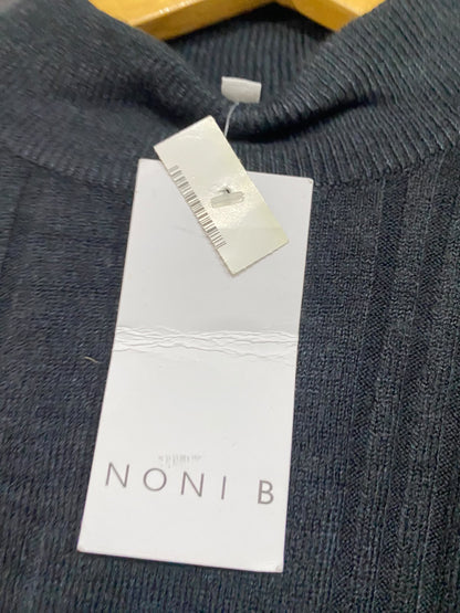 NONI B |L| BUST 19| A53| MOCK-NECK STUDDED TECHNICAL UTILITY SWEATER