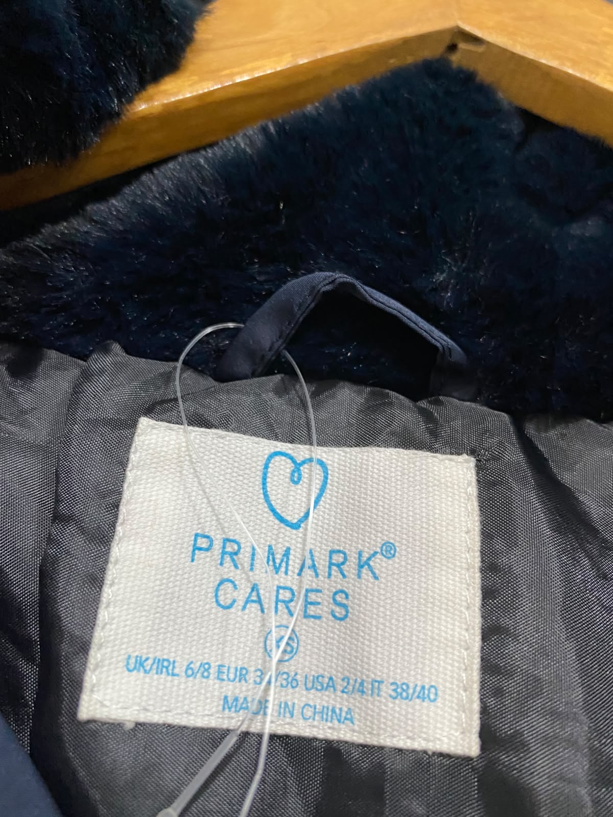 PRIMARK CARES |XS| BUST 19| A53| STAND-COLLAR QUILTED TECHNICAL UTILITY PUFFER JACKET