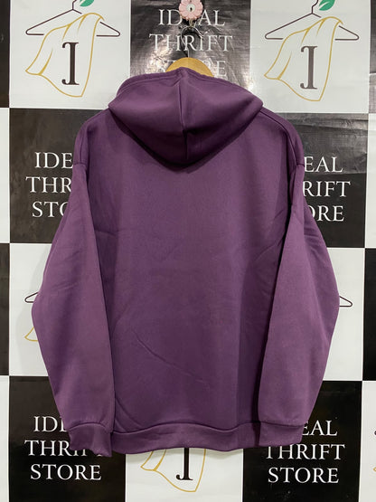 SHEIN |XL| BUST 23| A53| PLUM OVERSIZED HOODED TECHNICAL UTILITY PULLOVER HOODIE