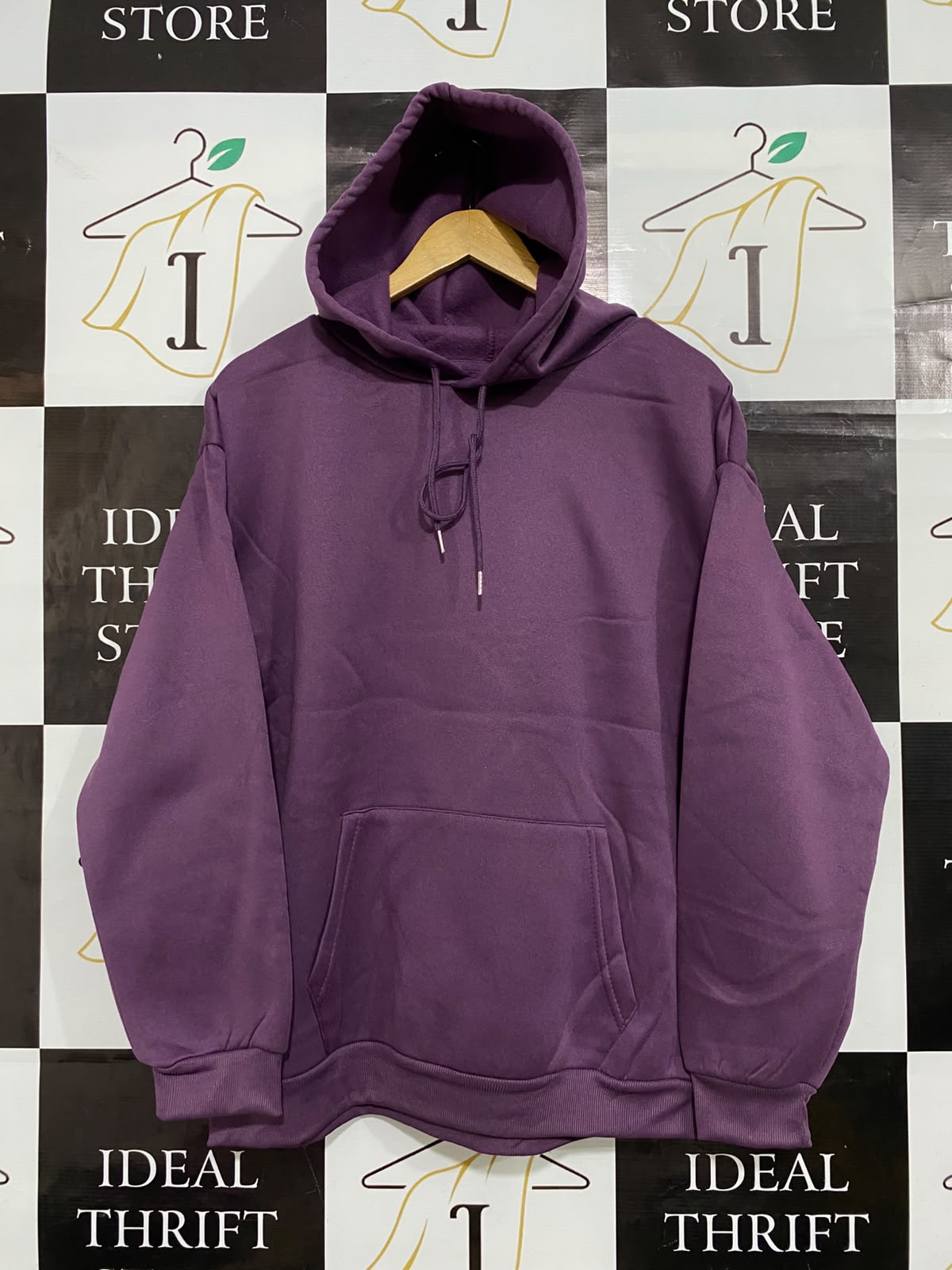 SHEIN |XL| BUST 23| A53| PLUM OVERSIZED HOODED TECHNICAL UTILITY PULLOVER HOODIE