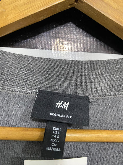 H&M |L| BUST 25| A52| V-NECK BUTTON-UP TECHNICAL UTILITY CARDIGAN