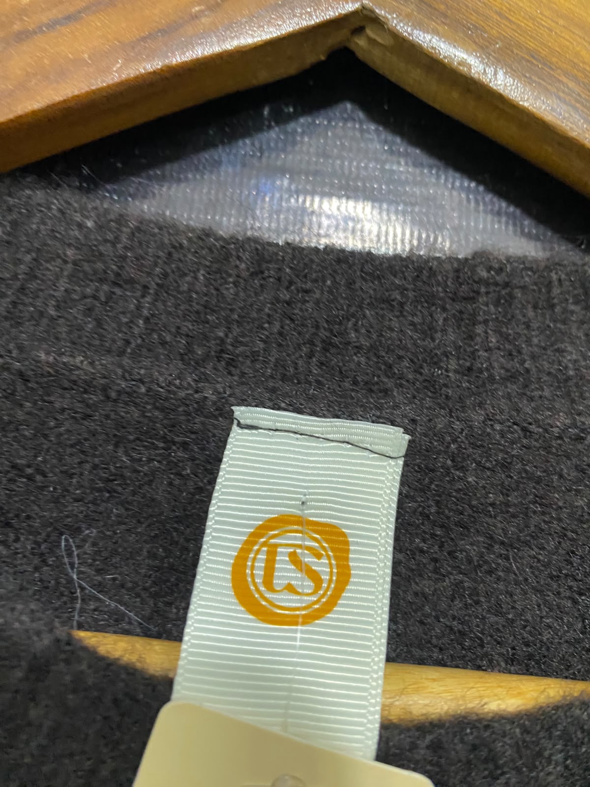 NEW COLLECTION |XL| BUST 25| A52| DARK BROWN CREW-NECK OVERSIZED TECHNICAL UTILITY KNIT SWEATER