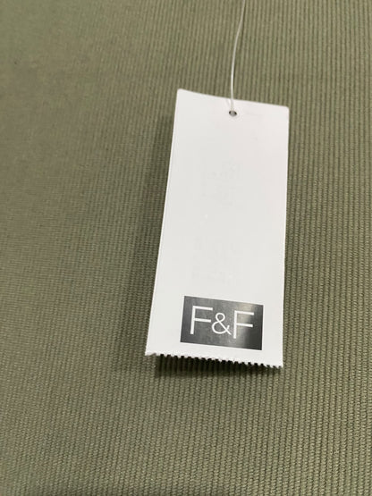 F&F |S| WAIST 26| A52| OLIVE GREEN F&F HIGH-WAIST TECHNICAL UTILITY MIDI SKIRT