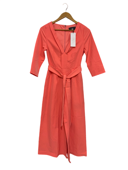 PAPER DOLLS |S| BUST 16| A54| CORAL PAPER DOLLS V-NECK TECHNICAL UTILITY JUMPSUIT
