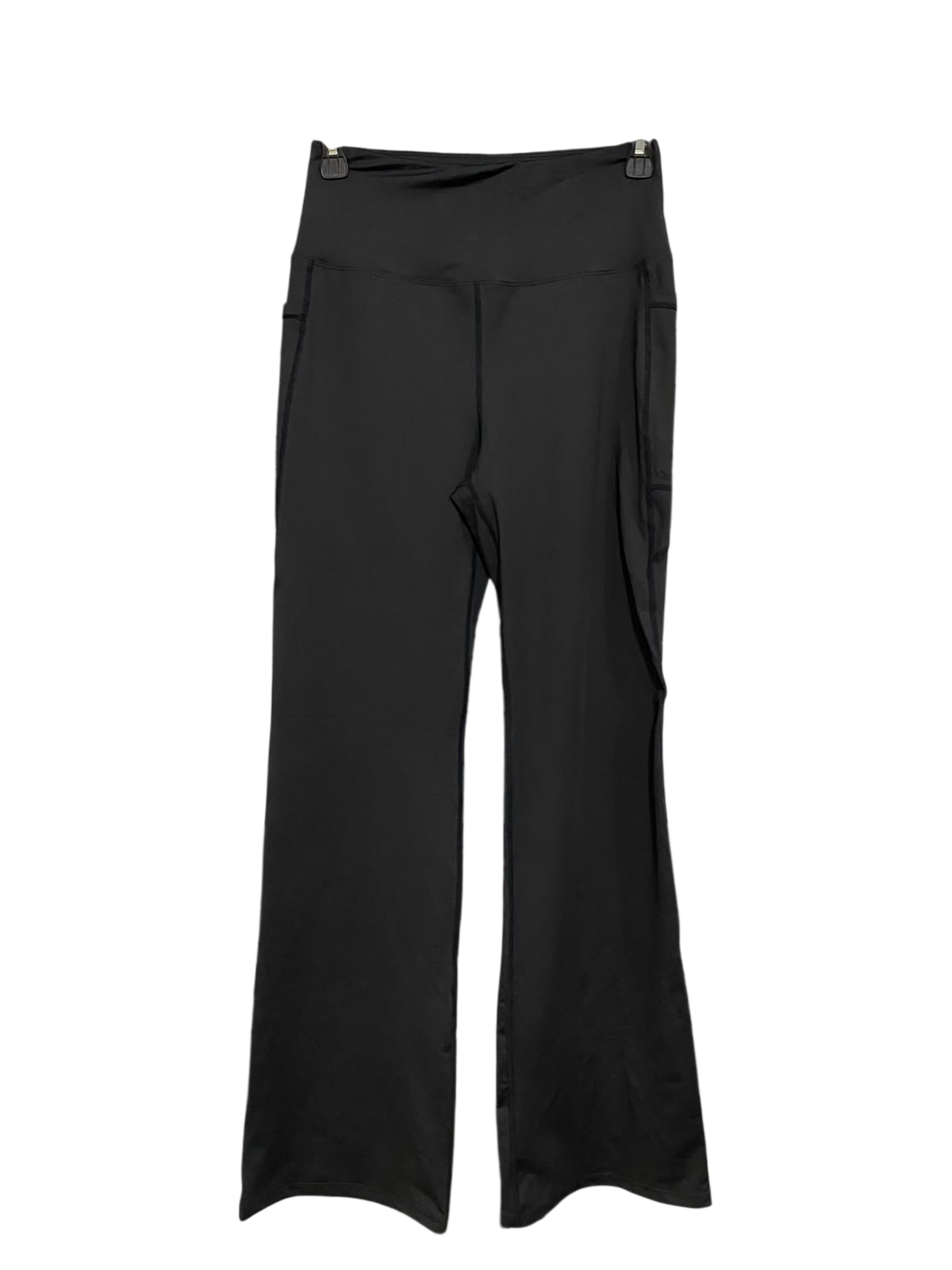 SHEIN |S| WAIST 26| A54| BLACK HIGH-WAIST WIDE-LEG TECHNICAL UTILITY PANTS
