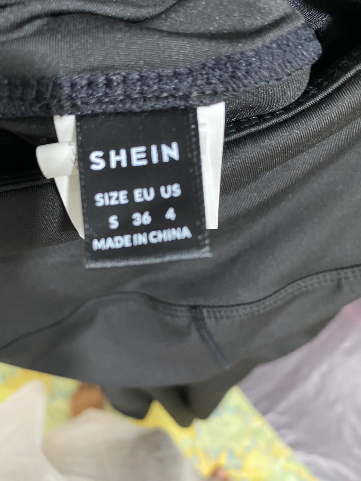 SHEIN |S| WAIST 26| A54| BLACK HIGH-WAIST WIDE-LEG TECHNICAL UTILITY PANTS