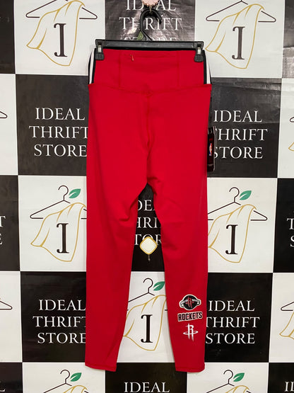 NBA |M| WAIST 26| A54| RED HOUSTON ROCKETS NBA HIGH-WAIST TECHNICAL UTILITY LEGGINGS