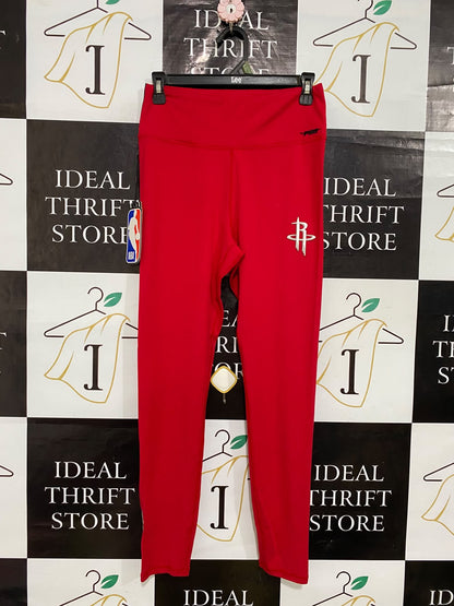 NBA |M| WAIST 26| A54| RED HOUSTON ROCKETS NBA HIGH-WAIST TECHNICAL UTILITY LEGGINGS