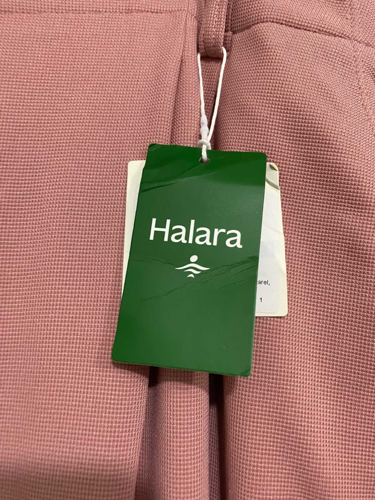 HALARA |XXL| WAIST 40| A54| DUSTY ROSE HALARA WIDE-LEG TECHNICAL UTILITY TROUSERS