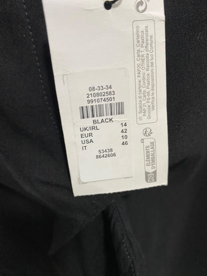 PRIMARK CARES |L| WAIST 30| A54| BLACK LEE HIGH-RISE TECHNICAL UTILITY TROUSERS