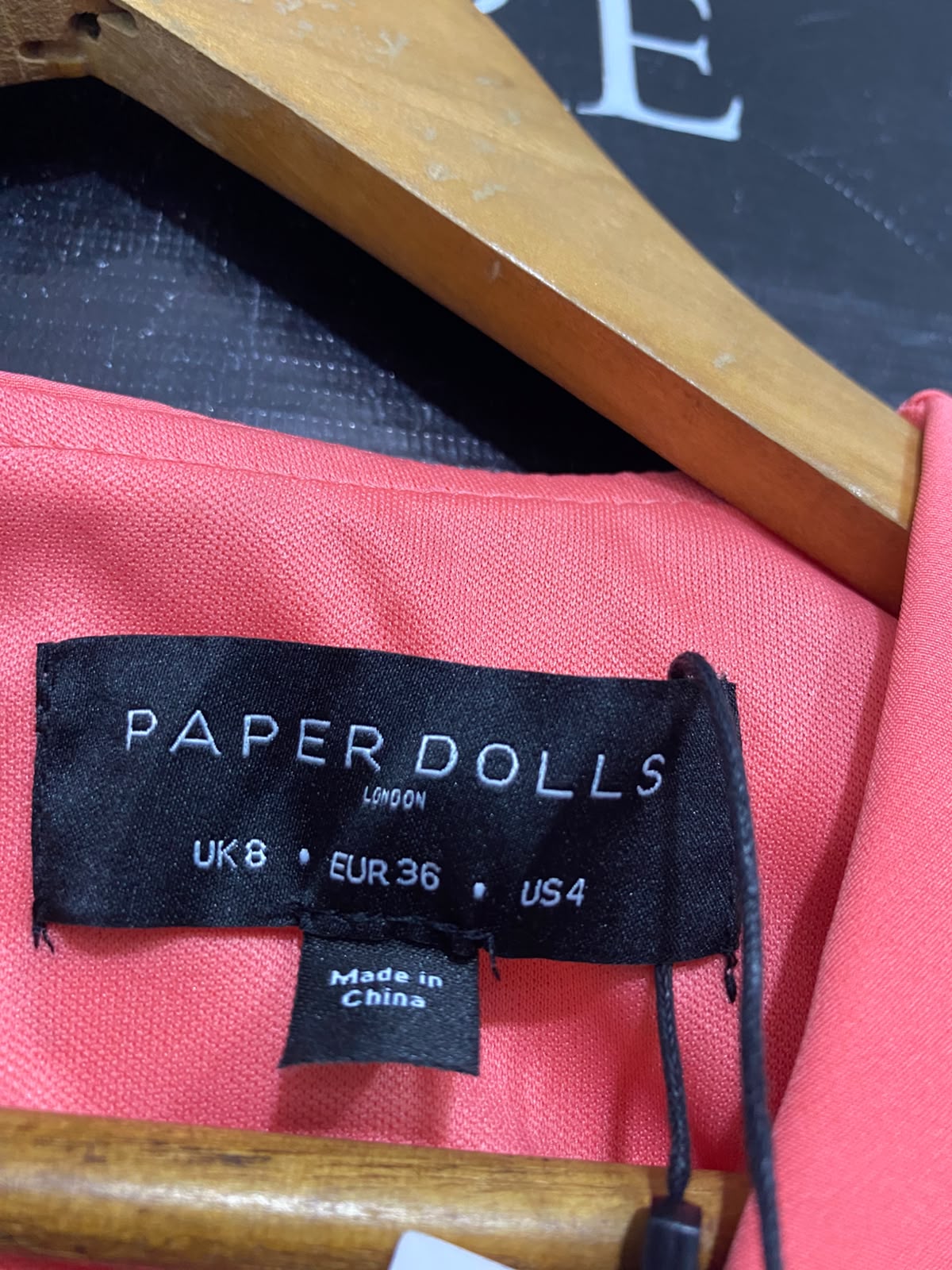 PAPER DOLLS |S| BUST 16| A54| CORAL PAPER DOLLS V-NECK TECHNICAL UTILITY JUMPSUIT