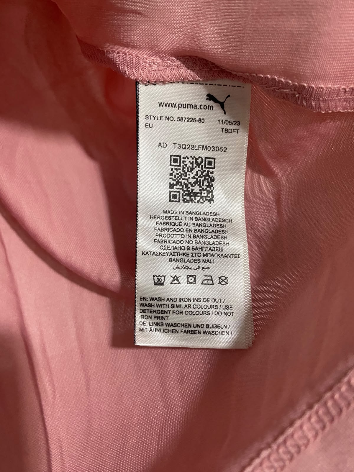 PUMA |M| BUST 19| A53| DUSTY ROSE PUMA DRYCELL ATHLETIC TECHNICAL UTILITY T-SHIRT