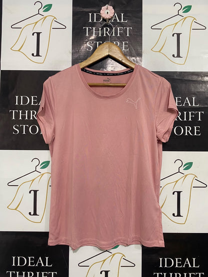 PUMA |M| BUST 19| A53| DUSTY ROSE PUMA DRYCELL ATHLETIC TECHNICAL UTILITY T-SHIRT