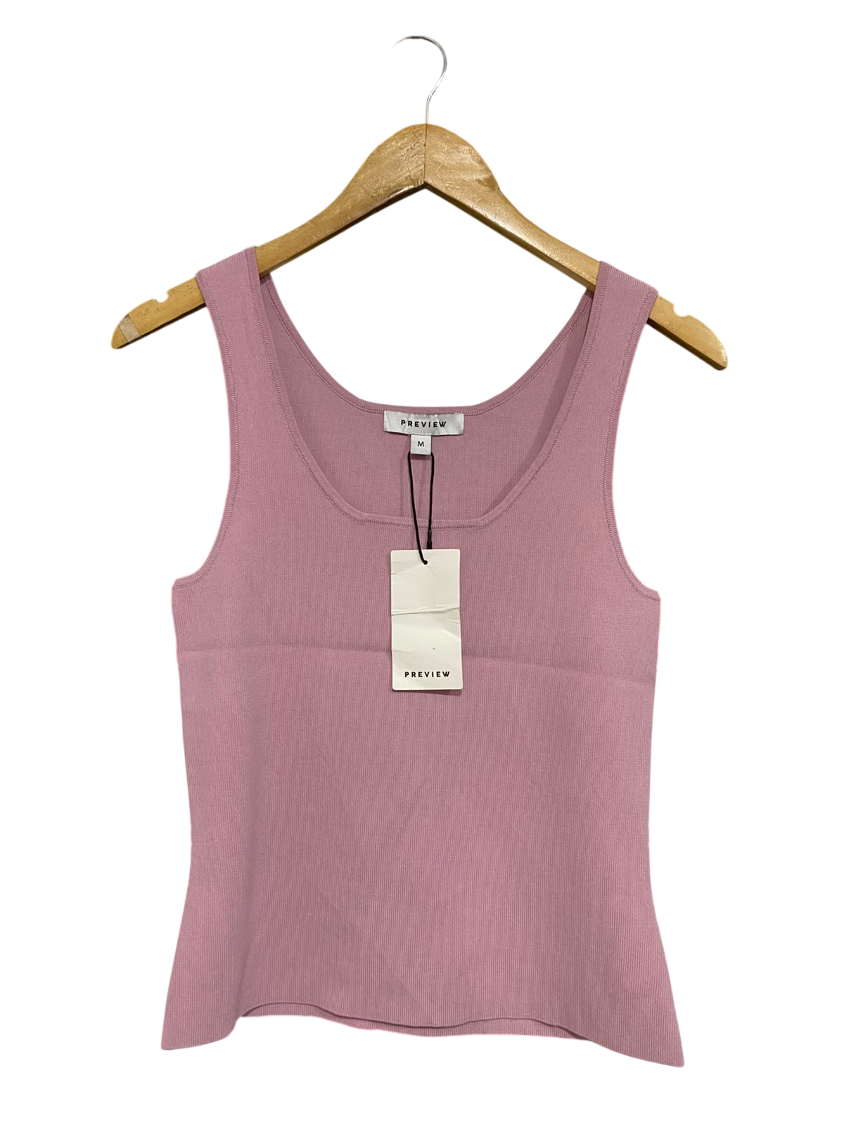 PREVIEW |M| BUST 14| A55| MAUVE RIBBED TANK TOP TECHNICAL UTILITY BASIC