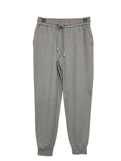 TOMMY HIFIGER |S| WAIST 26| A55| GREY DRAWSTRING-WAIST TECHNICAL UTILITY JOGGERS